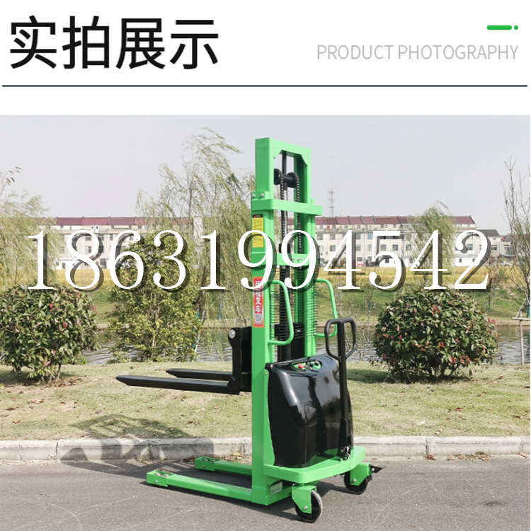 神冈区电动叉车堆高车液压铲车电瓶1吨2吨站驾步行式小型全自动叉车